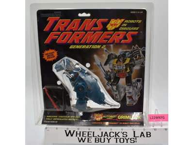 Grimlock Turquoise Dinobot Autobot G2 Transformers 1992 Hasbro NEW MISB SEALED