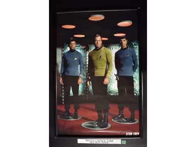 Dr. McCoy Captain Kirk Spock Transporter #2 Star Trek Movie Poster 24" x 36"