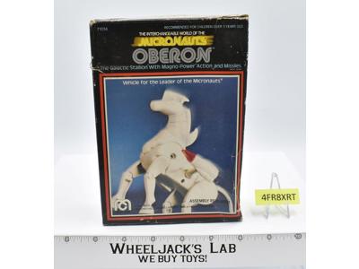 Oberon Horse Complete W/Box Micronauts 1976 Vintage Mego Action Figure