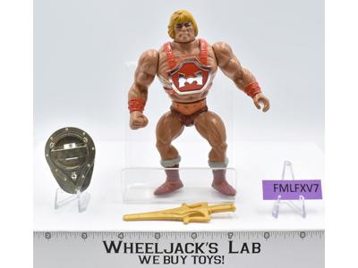 Thunder Punch 100% Complete He-Man Masters of the Universe MOTU 1985 Mattel