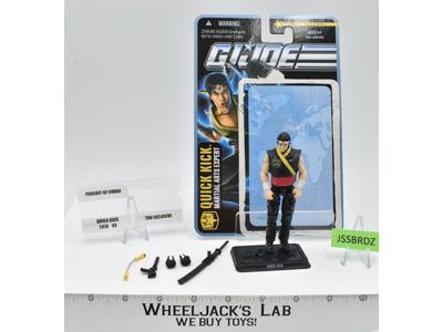 Quick Kick v3 100% Complete G.I. Joe Pursuit of Cobra 2010 Hasbro Action Figure