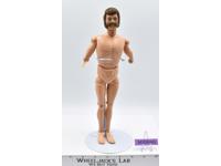 Land Adventurer Flocked Brown Hair &amp; Beard 12" GI Joe 1970 Hasbro Action Figure