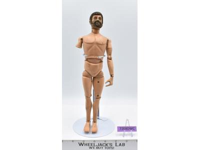 Land Adventurer Flocked Brown Hair &amp; Beard 12" GI Joe 1970 Hasbro Action Figure