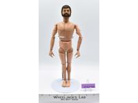 Land Adventurer Flocked Brown Hair &amp; Beard 12" GI Joe 1970 Hasbro Action Figure