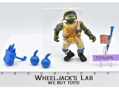 Lieutenant Leo Teenage Mutant Ninja Turtle TMNT 1991 Playmates Action Figure