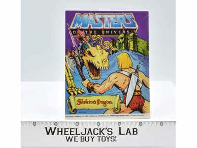 Skeletor's Dragon 1984 Mini Comic He-Man MOTU Masters of the Universe