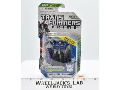 Breakdown #2 Transformers Prime Cyberverse 2012 Hasbro Figure MOSC NEW SEALED