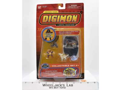 Digimon Season 4 Set 51 #1 Digimon Digital Monsters 1997 Bandai PVC Figures MOSC