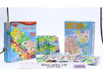 Set of 2 Care Bears Fruit Snacks 2005 Betty Crocker EMPTY BOXES
