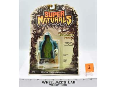 Rags Evil Ghostling #2 MOSC SEALED Super Naturals 1987 Tonka Action Figure