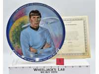Mr. Spock Science Officer #1 Collectors Plate Star Trek 1983 Enrst