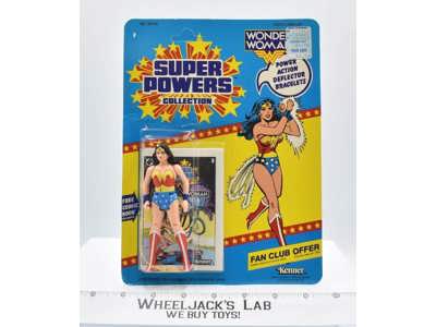 Wonder Woman The Amazing Amazon Super Powers 1985 Kenner Figure NEW MOSC SEALED