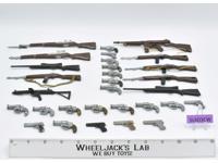 Guns &amp; Rifles Lot X30 G.I. Joe Hasbro 1960's Vintage 12" Accessory