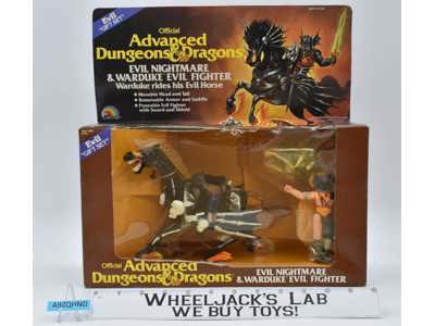 Evil Nightmare &amp; Warduke Advanced Dungeons and Dragons 1983 LJN NEW MISB SEALED