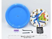 He-Man Clock Masters of the Universe MOTU Vintage 1984 Mattel