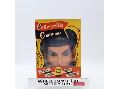 Mr. Spock Halloween Costume & Mask w/Box Vintage Collegeville Child LARGE