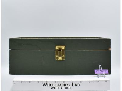 GI Joe Wooden Footlocker W/Gear Tray 1964 Vintage Action Accessory