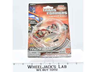 Optimus Prime Finger Board No. 24855 Universe 2008 NEW MOSC Hasbro Transformers