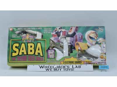 Saba Talking Tiger Saber WORKS MIB Mighty Morphin Power Rangers 1994 Bandai