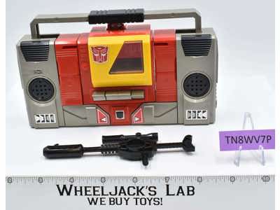 Blaster 100% Complete 1985 Vintage G1 Transformers Boombox Action Figure