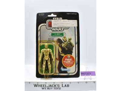 C-3PO Removable Limbs 47 Back Star Wars ROTJ 1982 Kenner Action Figure NEW MOSC