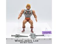 Battle Armor He-Man 100% Complete Masters of the Universe MOTU 1984 Mattel