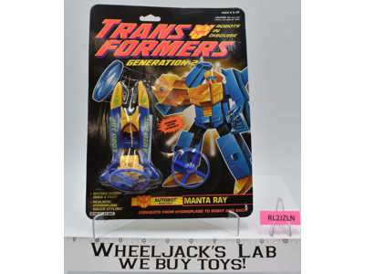 Manta Ray Rotor Force Autobot G2 Transformers 1993 Hasbro Figure MOSC SEALED