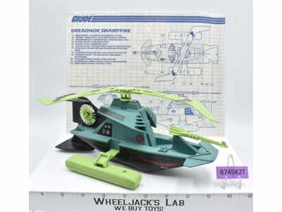 Dreadnok Swampfire 100% Complete 1986 GI Joe Hasbro Vintage Vehicle