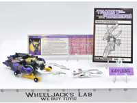 Bombshell 100% Complete 1985 G1 Transformers Rhinoceros Beetle Action Figure