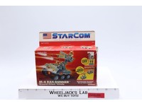 M-6 Railgunner W/Box 100% Complete Starcom 1986 Coleco Vintage Vehicle WORKS
