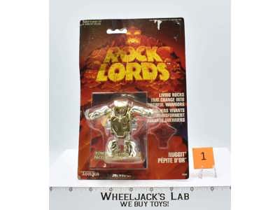 Nuggit #1 MOSC SEALED Canadian Rock Lords 1986 Tonka Vintage Action Figure