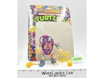 Mutagen Man W/Cardback NR MINT 100% Complete TMNT 1990 Playmates Vintage