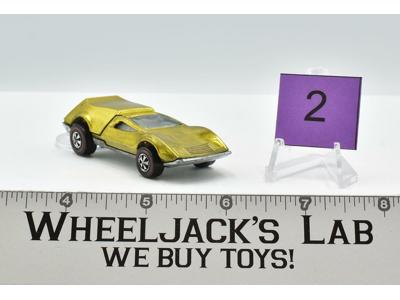 Tri Baby #2 Yellow 1969 Redline Hot Wheels Mattel Vintage RL