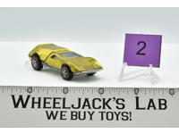 Tri Baby #2 Yellow 1969 Redline Hot Wheels Mattel Vintage RL