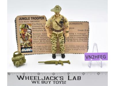 Recondo V1 100% Complete G.I. Joe 1984 Hasbro Vintage Action Figure