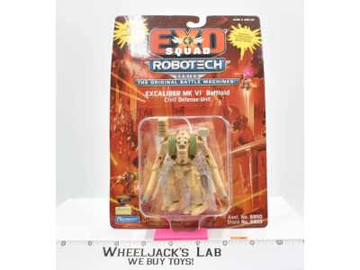 Excaliber MK VI #2 Civil Defense Exo Squad Robotech MOSC 1994 Playmates MOSC