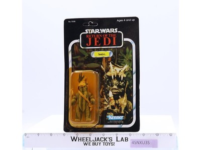 Teebo Ewok 77 Back-A Star Wars ROTJ 1984 Kenner Figure NEW MOSC SEALED