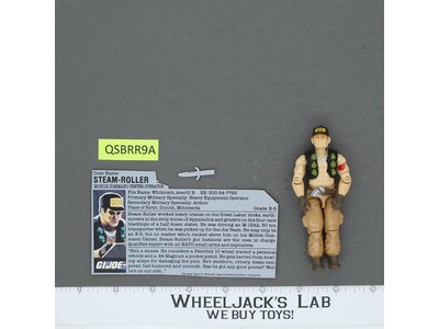 Steam-Roller V1 100% Complete G.I. Joe 1987 Hasbro Vintage Action Figure