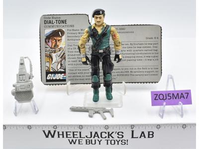 Dial-Tone V1 100% Complete G.I. Joe 1986 Hasbro Vintage  Action Figure