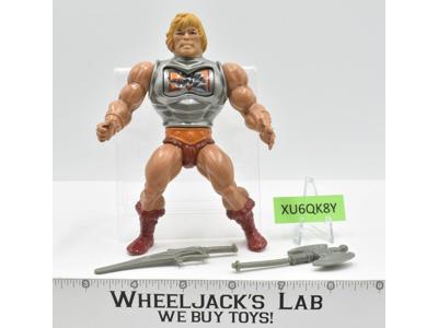 Battle Armor He-Man 100% Complete Masters of the Universe MOTU 1984 Mattel