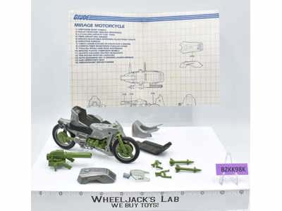 Silver Mirage G.I. Joe 1985 Hasbro Vintage Vehicle Action Figure ARAH