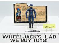 Cobra Trooper V1.5 Swivel Arms 100% Complete 1983 G.I. Joe Vintage Hasbro