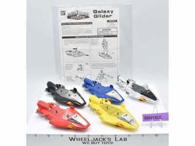 Lot of 5 Galaxy Gliders Power Rangers in Space 1997 Bandai Action Figure