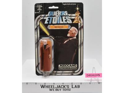 Ben Obi-Wan Kenobi 12 Back MECCANO Star Wars ROTJ 1983 MOSC RESEALED