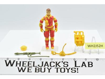 Blowtorch V1 100% Complete 1984 GI Joe Hasbro Vintage Action Figure