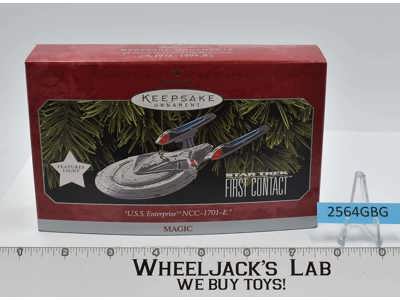 U.S.S. Enterprise NC1701-E Star Trek MIB NEW Keepsake Ornament 1998 Hallmark