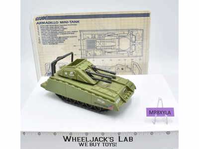 Armadillo 100% Complete G.I. Joe 1985 Hasbro Vintage Vehicle Action Figure