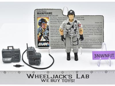 Mainframe V1 100% Complete G.I. Joe 1986 Hasbro Vintage Action Figure