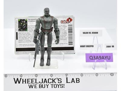 Night Creeper v7 GI Joe Valor vs Venom 2004 Hasbro Figure