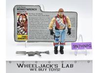 Monkeywrench V1 100% Complete G.I. Joe 1986 Hasbro Vintage Action Figure